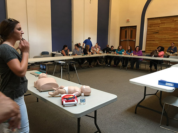 Wheeler Mission Ministries CPR Demo