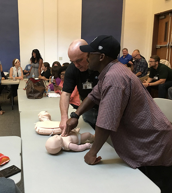 Wheeler Mission Ministries CPR Demo
