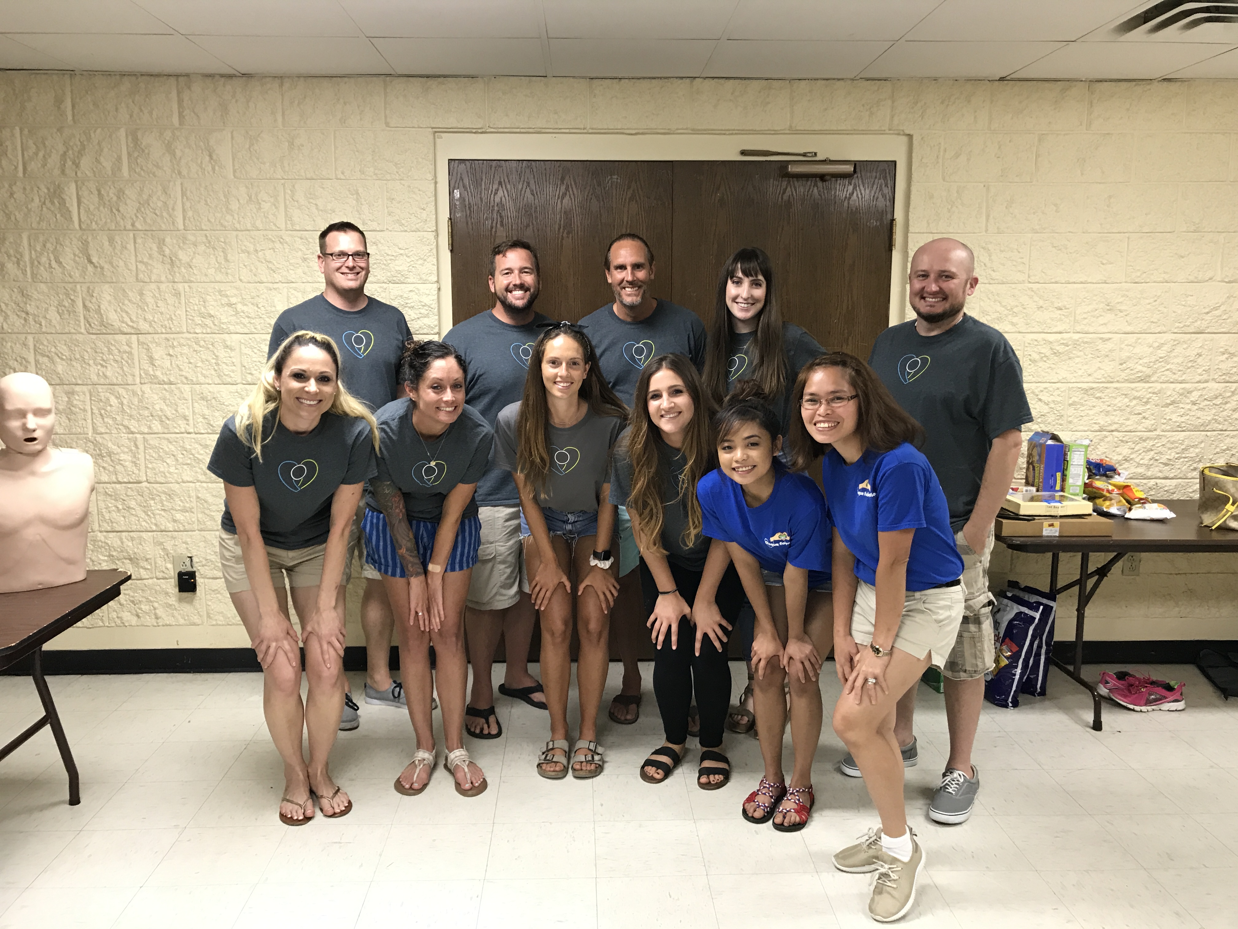 Disque Foundation Empowerment Team at Williamson Fire House