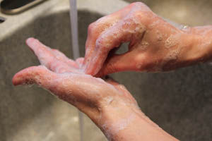 proper handwashing